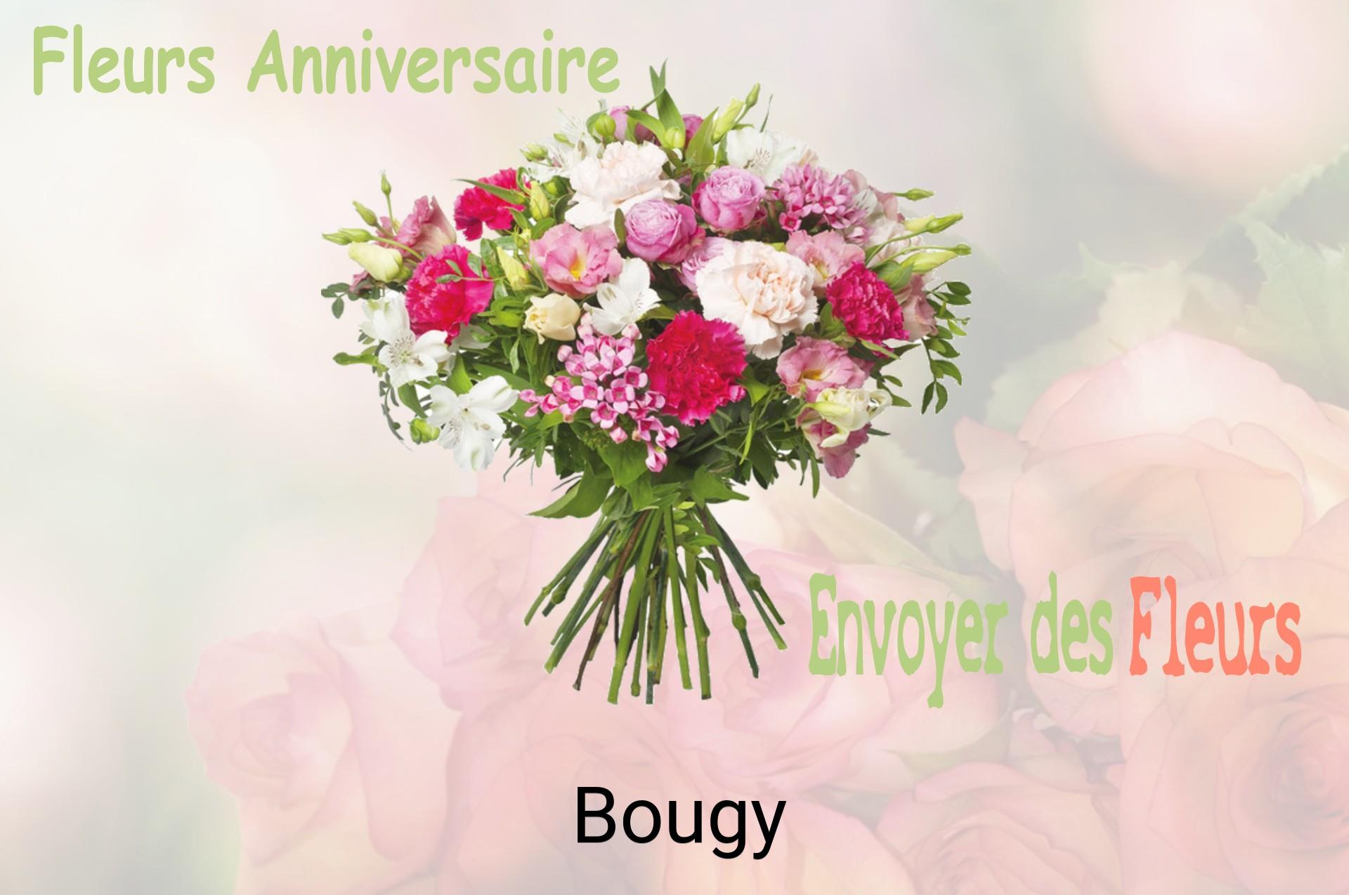 Bouquet de fleurs d’anniversaire livré à Bougy